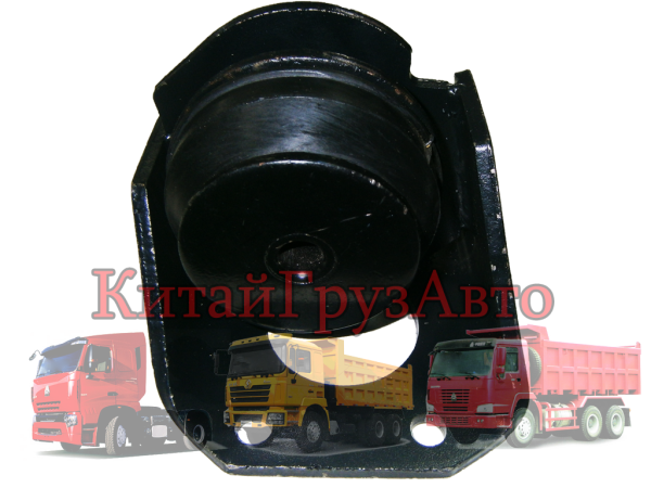 DZ9114598319 Подушка двигателя SHAANXI F3000 R с кронштейном