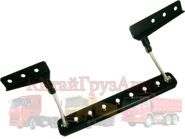DZ13241240435 Подножка металическая нижняя SHAANXI F3000 R