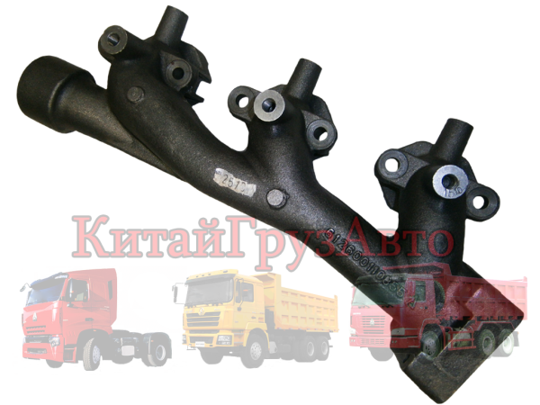 612600110855 Коллектор выпускной задний SHAANXI