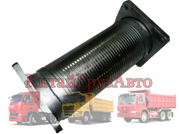 DZ9112540180 Гофра выхлопная SHAANXI