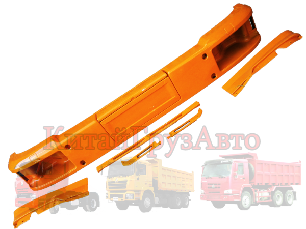 DZ9112930210 Бампер SHAANXI F2000 (Оранжевый)