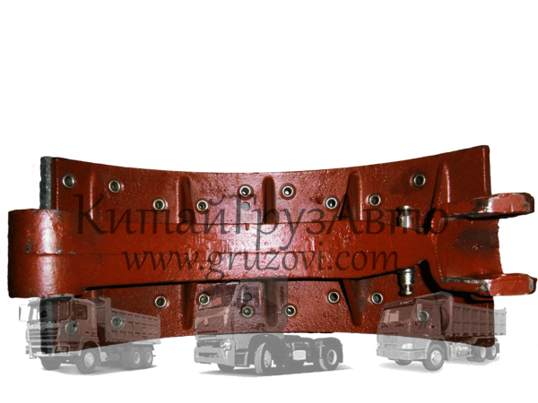 81.50200.6686 Колодка тормозная передняя SHAANXI F2000|3000 (160мм)