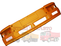 DZ93189932130 Бампер SHAANXI F2000 цельнометал (Бампер+юбка)