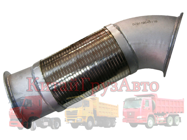 DZ93259540361 Гофра выхлопная SHAANXI
