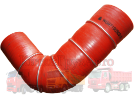 WG9719530318 Патрубок интеркуллера 90с HOWO